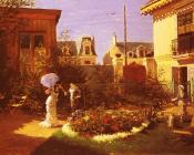 莱昂 约瑟夫 瓦兰 : Jeunes Femmes Au Jardin